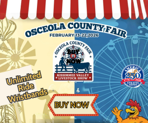 Don't miss the Osceola Fair & Livestock Show February 13-22nd!